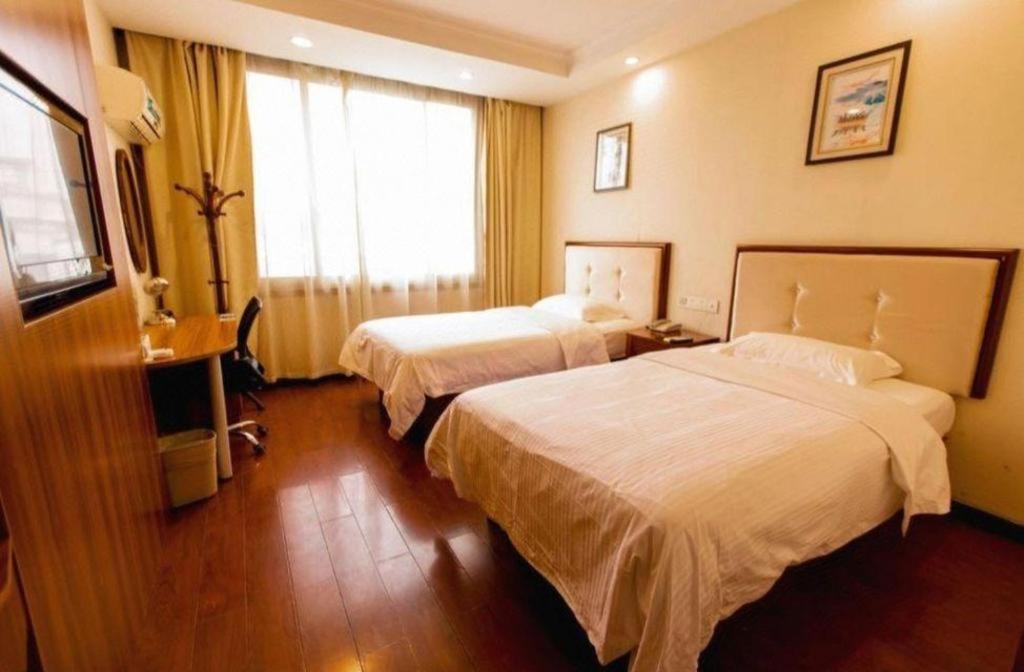 Greentree Inn Suzhou Guanqian Yangyuxiang Metro Station Business Hotel Kültér fotó