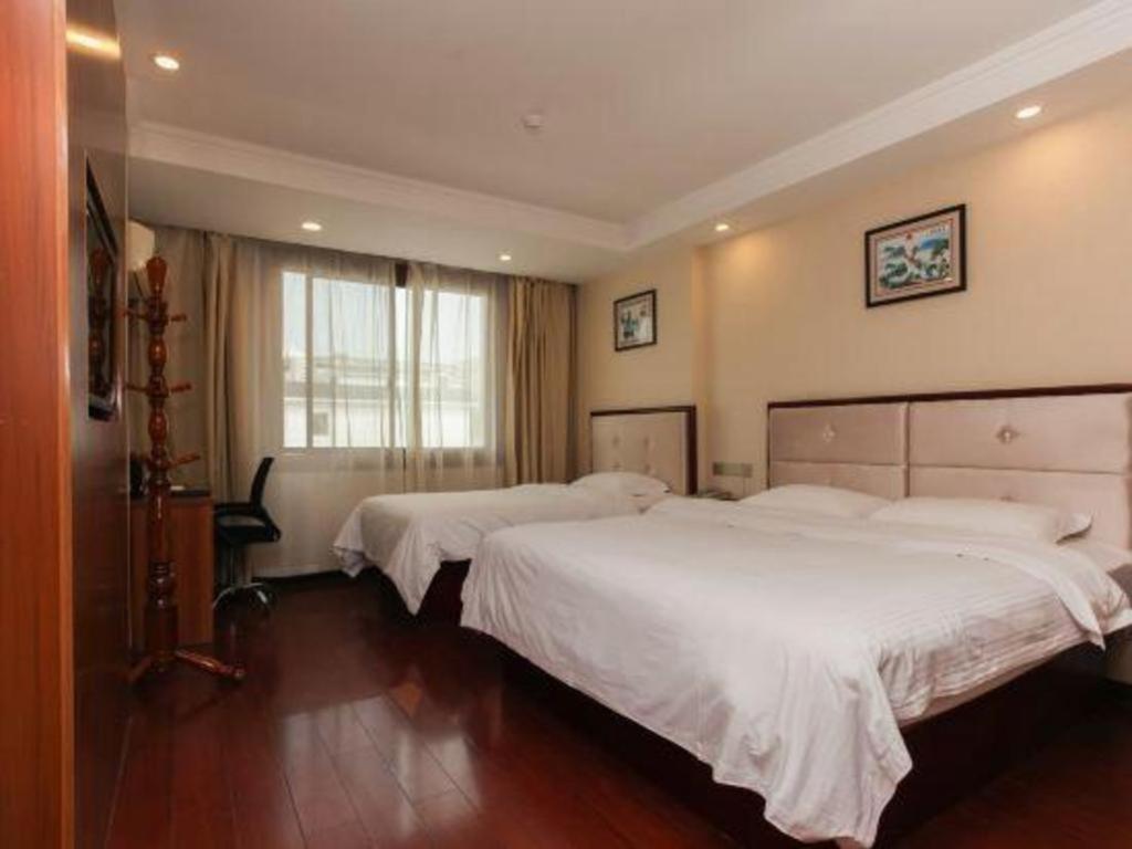 Greentree Inn Suzhou Guanqian Yangyuxiang Metro Station Business Hotel Kültér fotó