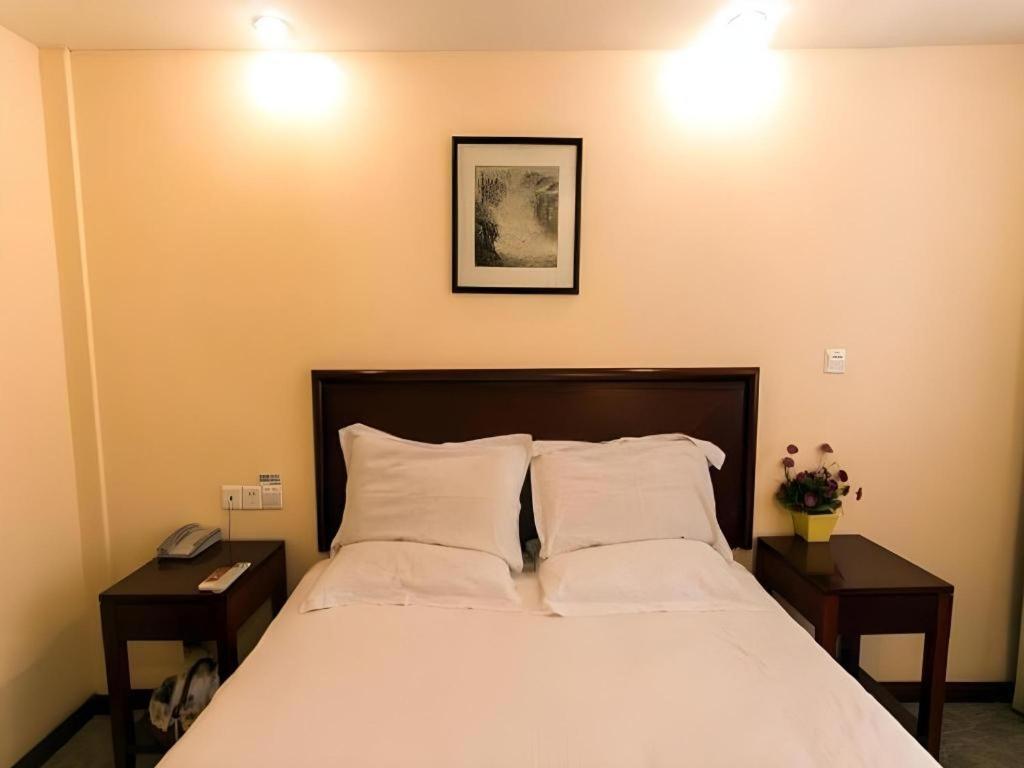 Greentree Inn Suzhou Guanqian Yangyuxiang Metro Station Business Hotel Kültér fotó